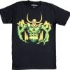 Mighty Fine Loki God Of Mischief Hands Up T-Shirt Shirts / Tops