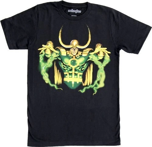 Mighty Fine Loki God Of Mischief Hands Up T-Shirt Shirts / Tops 1 Mighty Fine Loki God Of Mischief Hands Up T-Shirt Shirts / Tops