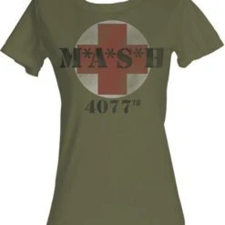 American Classics Women's Shirts MASH 4077th Circle Army T-shirt