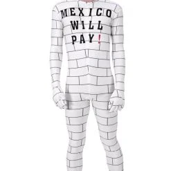 Costume Agent COSTUMES Trump Mexico Will Pay Costume Jumpsuit