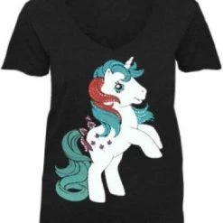 Mighty Fine Animation Retro Pony Stance With Colored Studs T-shirt