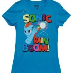 Mighty Fine Animation My Little Pony Sonic Rain Boom T-shirt