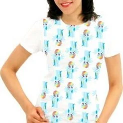 Mighty Fine My Little Pony Rainbow Dash All Over T-shirt Animation