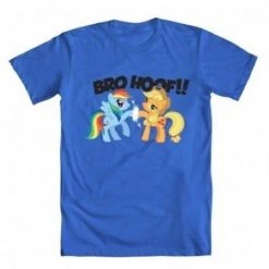 Mighty Fine Animation Friendship Is Magic Rainbow Dash And Applejack Bro Hoof T-shirt