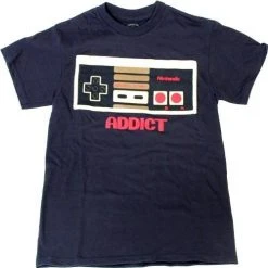Fifth Sun Nintendo Remote Controller Addict T-shirt