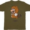 Fifth Sun Nintendo Super Mario Tanooki Suit T-shirt GAMES