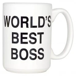 Art Box Dunder Mifflin World's Best Boss Coffee Mug Accessories / Footwear
