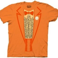 Ripple Junction Dumb & Dumber Tuxedo Tux Costume Orange T-Shirt