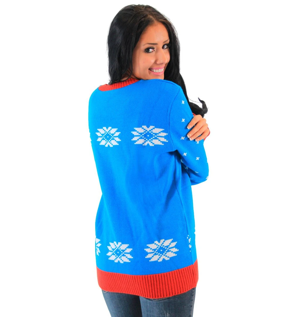 Junk Food The Smurfs Papa Smurf As Santa Ugly Christmas Sweater Sweaters & Sweatshirts 3 Junk Food The Smurfs Papa Smurf As Santa Ugly Christmas Sweater Sweaters & Sweatshirts