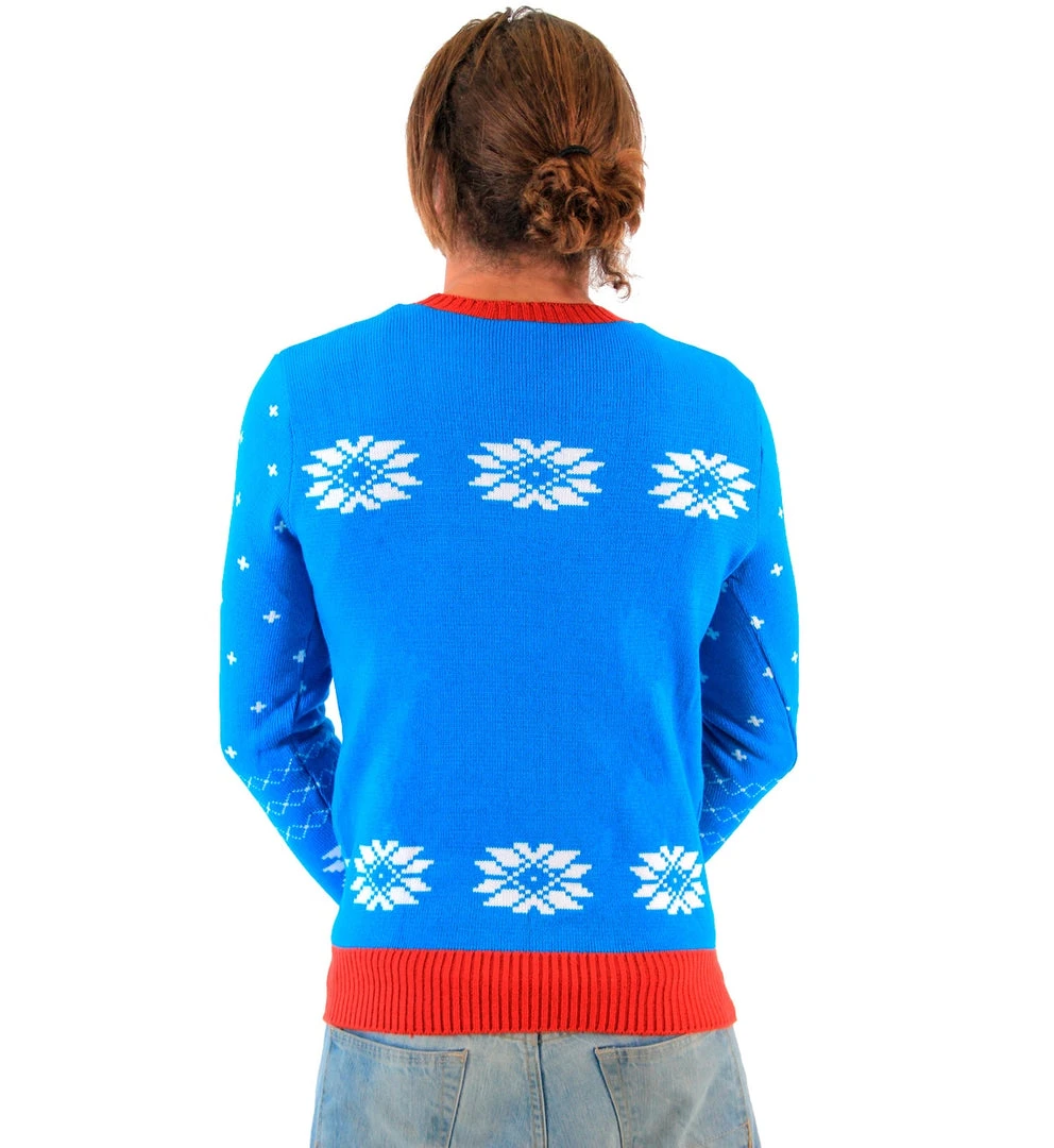 Junk Food The Smurfs Papa Smurf As Santa Ugly Christmas Sweater Sweaters & Sweatshirts 4 Junk Food The Smurfs Papa Smurf As Santa Ugly Christmas Sweater Sweaters & Sweatshirts