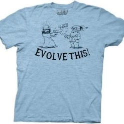 Ripple Junction Paul Movie Evolve This! Jesus Shooting Darwin T-shirt