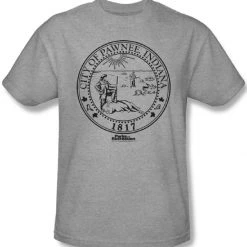 Trevco Parks And Recreation Pawnee Seal T-Shirt