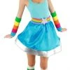 Vendor-unknown Rainbow Brite Leg & Arm Warmers Accessory Set Accessories / Footwear