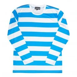 Costume Agent Halloween Costume Waldo Robber Striped Long Sleeve Shirt 12 Costume Agent Halloween Costume Waldo Robber Striped Long Sleeve Shirt