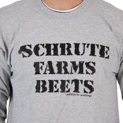 Art Box The Office Schrute Farms Beets Long Sleeve Shirt