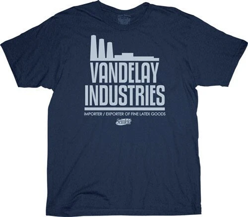 Ripple Junction Shirts / Tops Seinfeld Vandelay Industries T-shirt 1 Ripple Junction Shirts / Tops Seinfeld Vandelay Industries T-shirt