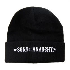 Calhoun Sons Of Anarchy Stars Black Cuff Beanie Beanies