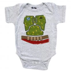 Mighty Fine I Am Boba Fett Infant Costume Baby Romper Kids / Infants