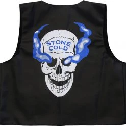Costume Agent Accessories / Footwear WWE Stone Cold Steve Austin 3:16 Smoking Skull Leather Vest