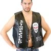 Costume Agent Accessories / Footwear WWE Stone Cold Steve Austin 3:16 Smoking Skull Leather Vest