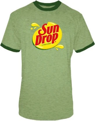 Art Box Sun Drop Citrus Soda Green Costume Mens T-shirt 1 Art Box Sun Drop Citrus Soda Green Costume Mens T-shirt