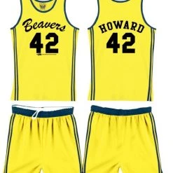 Costume Agent Beavers 42 Werewolf Basketball Jersey Classic Comedies