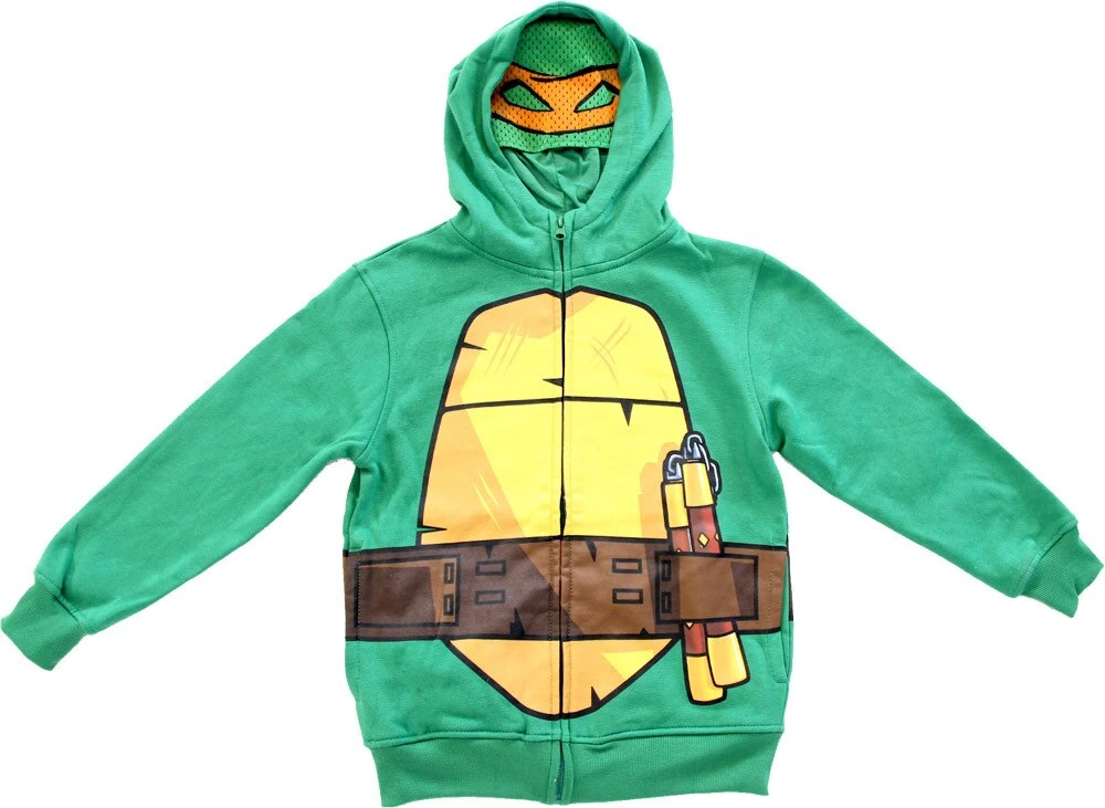 Isaac Morris TMNT Boys Green Costume Hoodie Sweatshirt 1 Isaac Morris TMNT Boys Green Costume Hoodie Sweatshirt