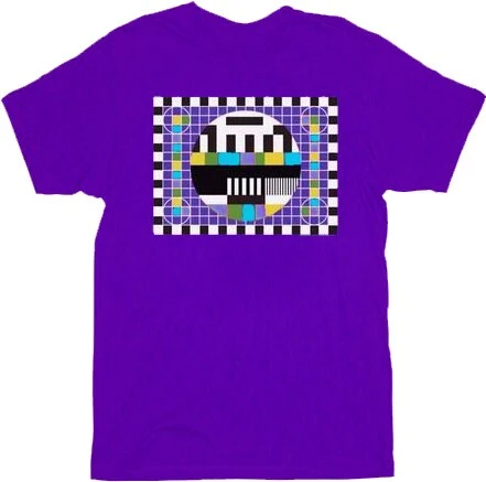 Life Clothing Shirts / Tops Sheldon Checkered Test Pattern T-shirt 2 Life Clothing Shirts / Tops Sheldon Checkered Test Pattern T-shirt