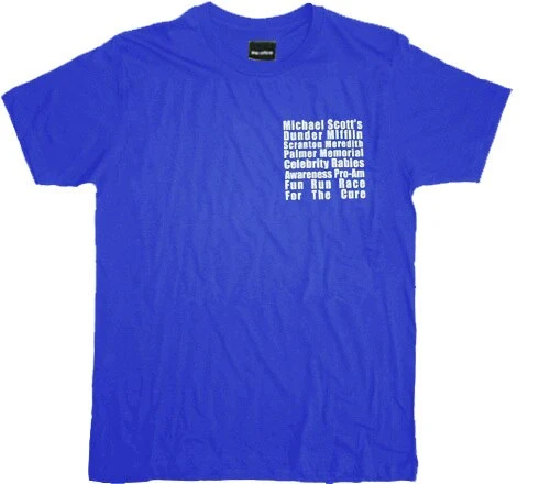 Art Box Shirts / Tops Michael Scott's Fun Run Race T-Shirt 1 Art Box Shirts / Tops Michael Scott's Fun Run Race T-Shirt