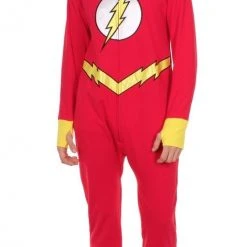 Underboss Pajamas / Underwear Barry Allen The Flash Hooded One Piece Pajama