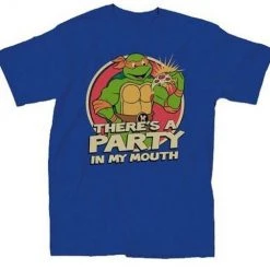Mighty Fine Teenage Mutant Ninja Turtles There's A Party T-Shirt