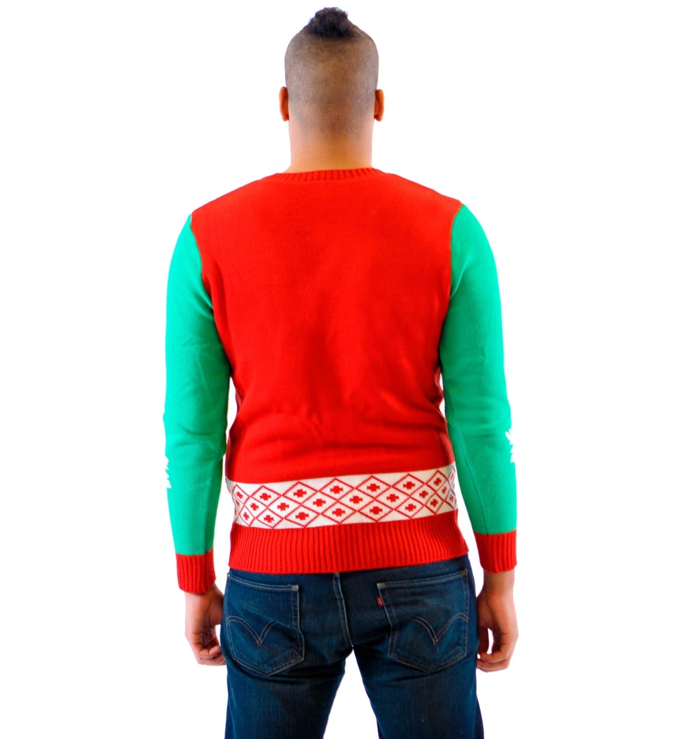 Junk Food Sweaters & Sweatshirts TMNT Big Turtle Face Ugly Christmas Sweater 4 Junk Food Sweaters & Sweatshirts TMNT Big Turtle Face Ugly Christmas Sweater