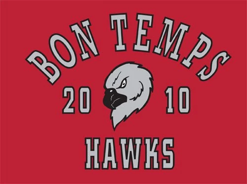 T-Shirt City Apparel True Blood Bon Temps Hawks Jersey T-shirt 2 T-Shirt City Apparel True Blood Bon Temps Hawks Jersey T-shirt