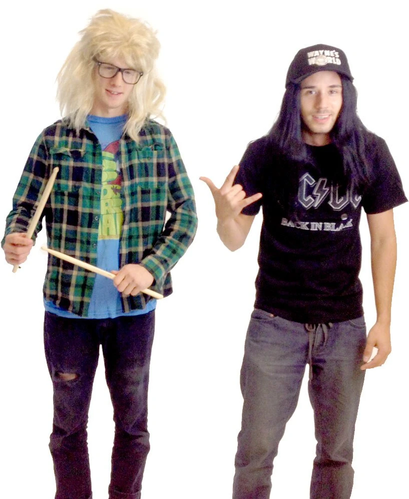 Vendor-unknown Wayne's World Garth And Wayne Costume Set MOVIES 1 Vendor-unknown Wayne's World Garth And Wayne Costume Set MOVIES