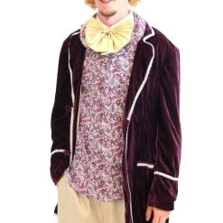 Vendor-unknown MOVIES Willy Wonka Candy Suit Costume