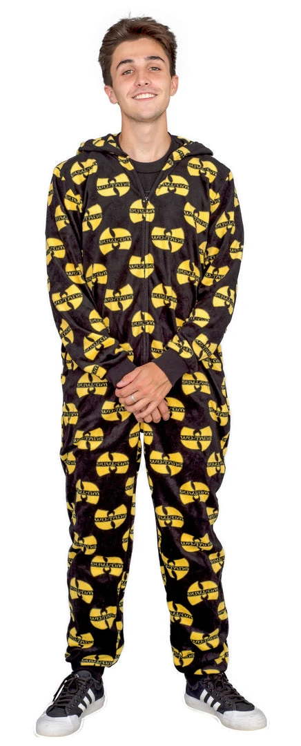 Underboss Wu-Tang Clan Logo Adult Pajama Union Suit 5 Underboss Wu-Tang Clan Logo Adult Pajama Union Suit