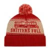 Ripple Junction Christmas Vacation Shitter's Full Pom Beanie Beanies
