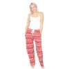 Ripple Junction Pajamas / Underwear The Big Lebowski Bowling Pins Red Lounge Pants