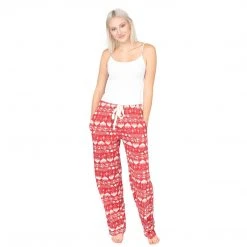Ripple Junction Pajamas / Underwear The Big Lebowski Bowling Pins Red Lounge Pants