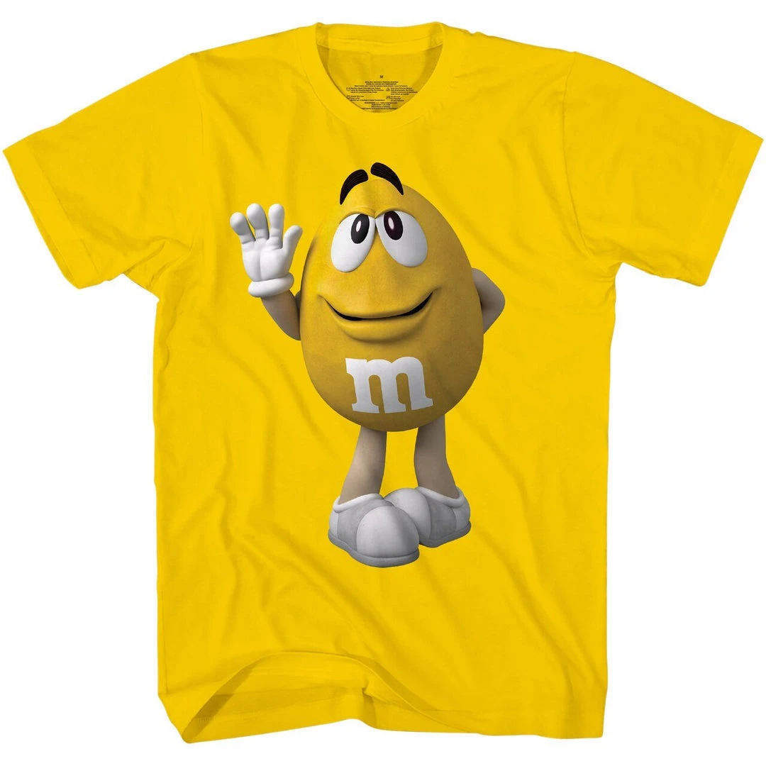 Mad Engine M&M's Candy Character Face Adult T-Shirt Shirts / Tops 1 Mad Engine M&M's Candy Character Face Adult T-Shirt Shirts / Tops